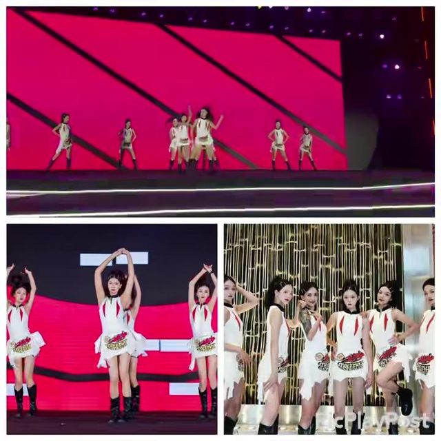 女团舞 :《hands up➕jump》 节目实拍1