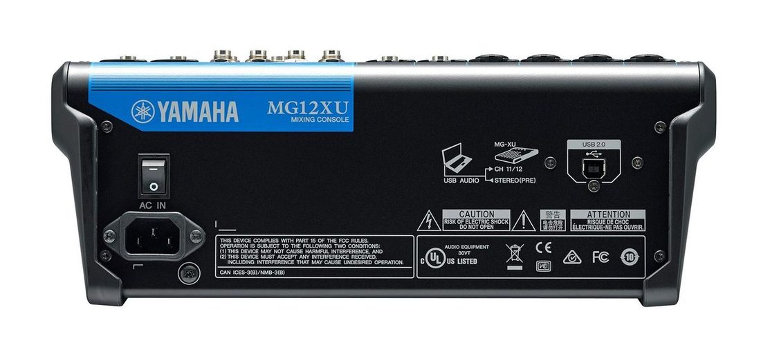 雅马哈模拟 12 路调音台(MG12XU) 实拍图3