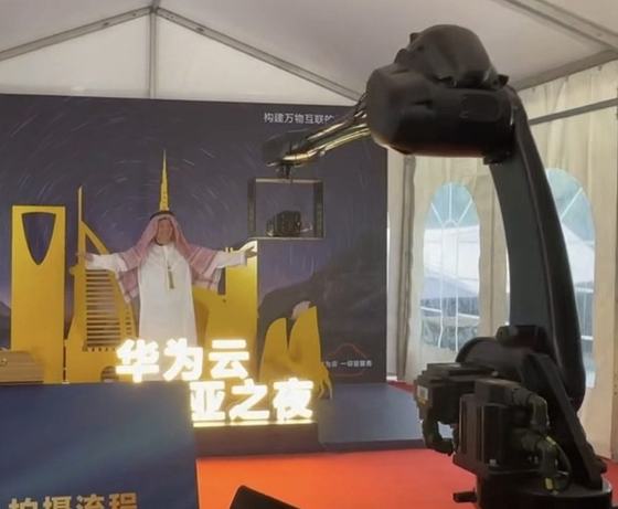 格莱美机械臂拍摄
